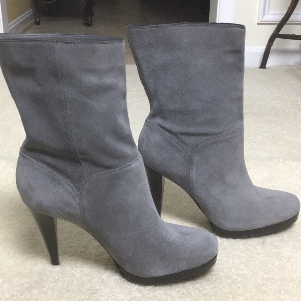 Cole Haan Nike air suede heel booties - Picture 4 of 4